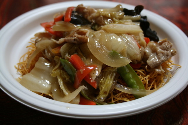 再訪 ほっともっとの 野菜たっぷり 中華あんかけかた焼きそばを喰う By とみィ ほっともっと 青梅大門店 Hotto Motto 河辺 弁当 食べログ