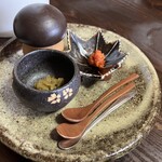 かたつむり - 鍋の薬味