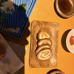 和食 ごしき - いぶりがっこチーズ