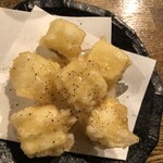 肉×さかな×日本酒 照 - クリームチーズの天ぷら