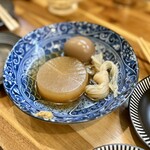 仙臺自家製麺こいけ屋 分店 綠栽 - おでん(大根、白滝、玉子)