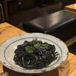 居酒家 でいりぐち - イカスミ焼そば