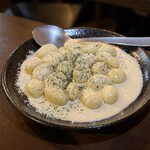 ヤミイチ - ■ゴルゴンゾーラすいとん ￥902