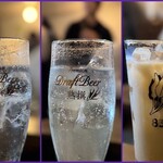 ヤミイチ - ■飲み放題1h ￥1.078。山椒ハイボール、煎茶トニック、スタバ 