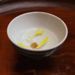 松川 - 菊の花と梅干しの香煎茶　(2014/11)