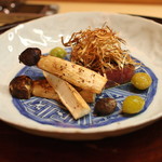 松川 - 牛ヒレと松茸　(2014/11)