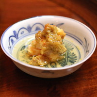 松川 - 伊勢海老の味噌和え　(2014/11)