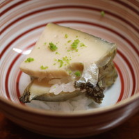 松川 - 鮑ともち米の飯蒸し　(2014/11)