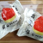 中尾清月堂 - あまおう苺大福　429円税込