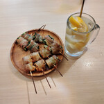 かちかちレモン×野菜巻き ひかり 新宿西口店 - 