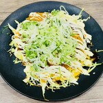 かんすけ - 一銭焼324円＋ねぎトッピング54円＝合計378円