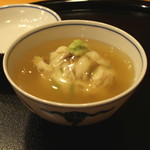 と村 - 九州大分産 渡り蟹の葛餡かけ　(2014/12)