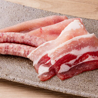 薩隅豚3種盛(2名様盛)