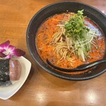 麺屋 Hulu-lu - 豆乳担々麺スパムセット