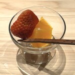 鳥さき而光 - あまおう　紅はるか