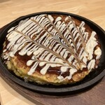 千房 - 料理写真:道頓堀焼き（大盛）