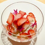 マンサルヴァ - ドルチェ(食後のデザート)『愛果・アッサム・栗』