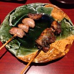 新宿うな鐵 - レバー様とカブト様☆