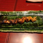 新宿うな鐵 - めそっこ様来た！めそっこ様は子供の鰻の姿焼きですね☆(=^・^=)