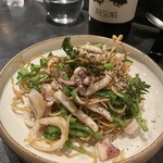 farm studio #203 - イカとクレソン焼きそば