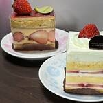 ル・カカオイエ - フレジェ&いちごのショートケーキ