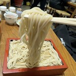 直利庵 - 蕎麦はかなり長いです