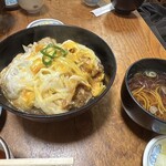 直利庵 - カツ丼¥1400
