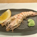 嬉酒彩膳 蔵 - 海老の塩焼き