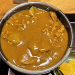 手打蕎麦 ふじや - 牛カレー丼