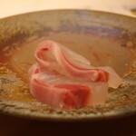 鮨 しみづ - 2週間熟成 長崎県平戸産真鯛