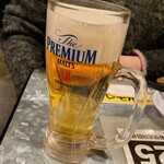 大分からあげと鉄板焼 勝男 - プレモル180円