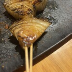 焼鳥 とりねこ - 玉ねぎ焼き。