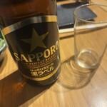 焼鳥 とりねこ - 瓶ビール。