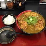 極楽うどん TKU - 鶏天カレーうどん（ランチ）