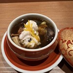 メゾンナルカミ - 中身は白子にいろいろ珍しい具が合わせてあったのですが、忘れちゃいました