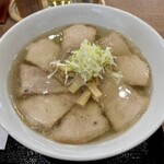 山喜 - 「Sio（塩）チャーシューメン並盛」（1,300円）