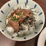だし家焼肉ゑびす本廛 - ステーキ重。