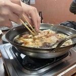 富きよ - 大将が作ってくれる