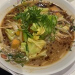 餃子の王将 - 焦がしニンニク味噌ラーメン