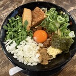 自家製麺 オオモリ製作所 - 肉台湾まぜそば1150円