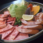 幸庵　広陵店 - 極上焼肉セット（2人前）　のお肉