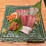 魚真 - お刺身盛り合わせ