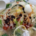 三幸苑 - タンメンに自家製辣油