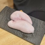 まさ竜 - ぷっくりと大きな”白子” 本日は当たりました