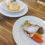 ピッツェリア チッチョ  - プリンとカタラーナ