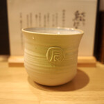 やきとり 鳥はし - 麦焼酎「うすは音」（ロック）