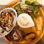 あんぷ～ - 喫茶店のハンバーグ丼