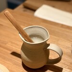 元八庵 - 蕎麦湯