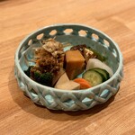 元八庵 - おつまみ盛り合わせ八寸