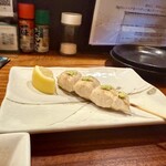 炭火焼鳥 千鳥足 - 笹身♡塩わさび♡